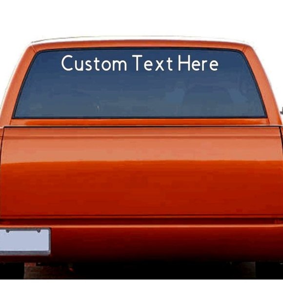 3 inch by 24 inch Custom Decal For Your Business Or Social Media Account - Picture 1 of 3